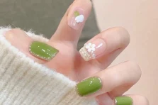 208+ nail xanh lá tươi mới, trendy cực đẹp cho nàng cá tính