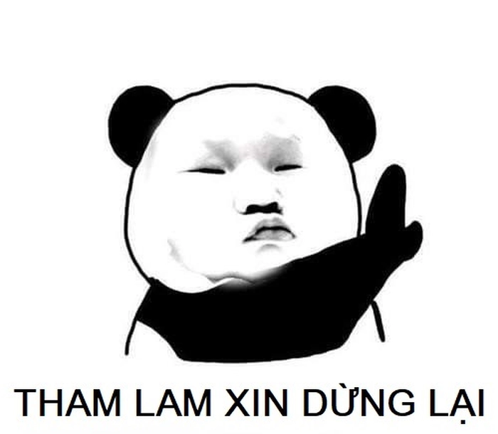 Ảnh chế meme gif tham lam