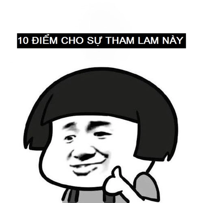 Ảnh meme tham lam trong cuộc sống