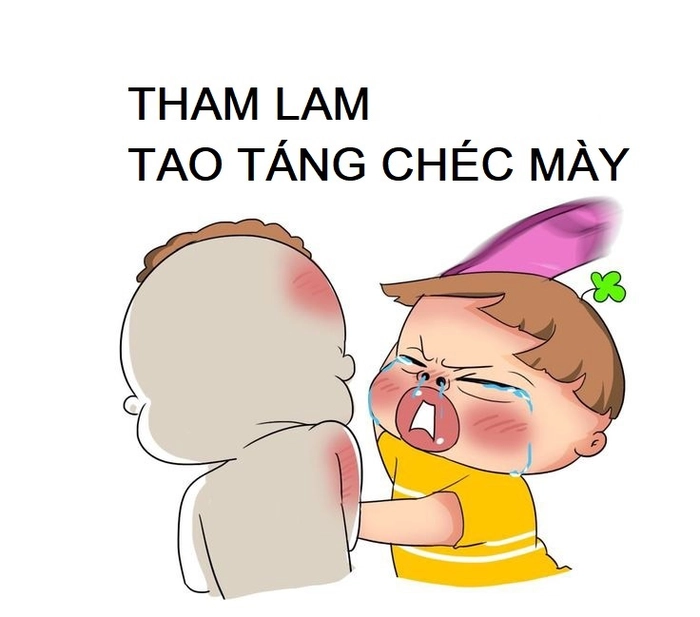 Ảnh meme về sự tham lam hài hước