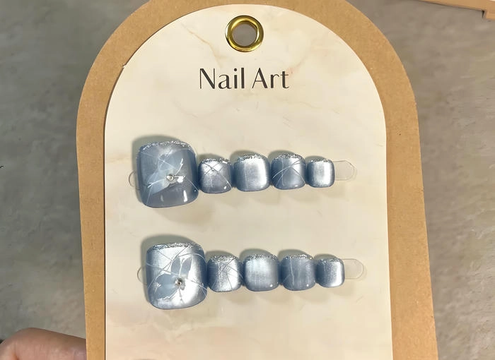 Bộ nailbox chân mắt mèo ánh trăng