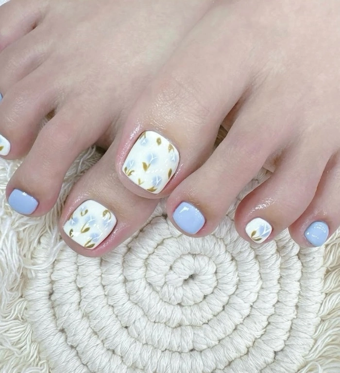 Mẫu nail chân đẹp tôn da