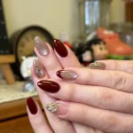 Mẫu nail cho người lớn tuổi màu trung tính