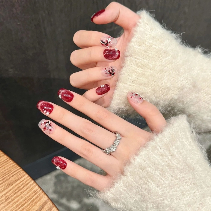 Mẫu nail dành cho người lớn tuổi kiểu cổ điển