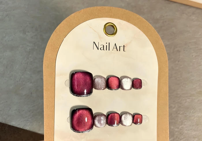 Mẫu nailbox chân phù hợp đi biển