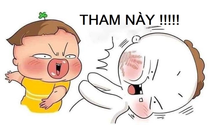 Meme tham lam hài Gen Z