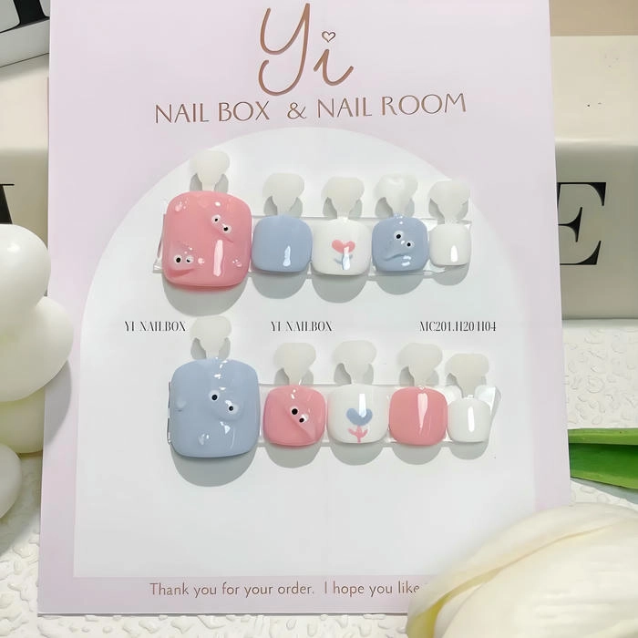 Nail box móng chân kiểu Hàn