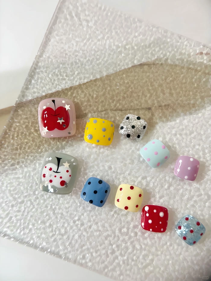 Nail box móng chân siêu dễ thương
