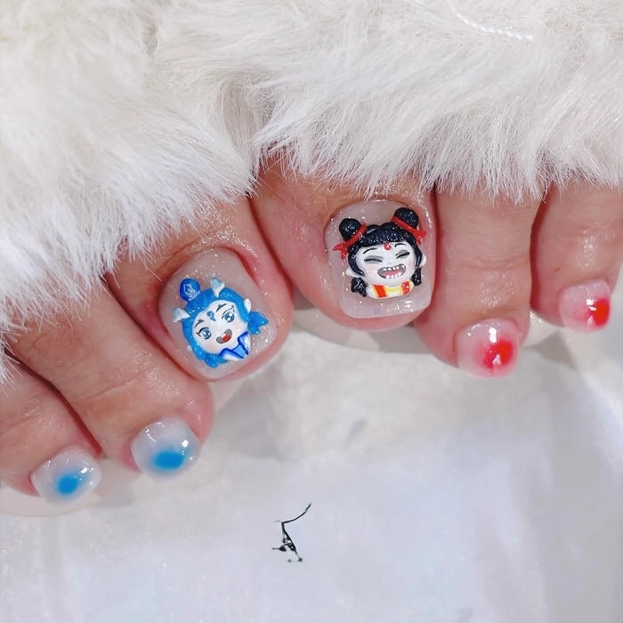 Nail chân ngắn cho học sinh