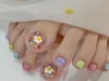317+ mẫu nail chân nhiều màu xinh xịn mịn, tone da cực kỳ
