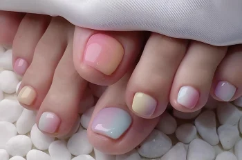 177+ mẫu nail chân ombre xịn mịn, chuyển màu xinh mê ly
