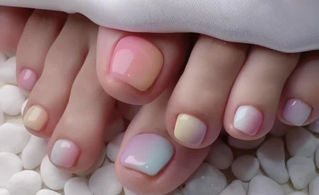 177+ mẫu nail chân ombre xịn mịn, chuyển màu xinh mê ly