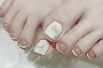 371+ mẫu nail fen đầu móng chân đẹp mê, xinh hết nấc