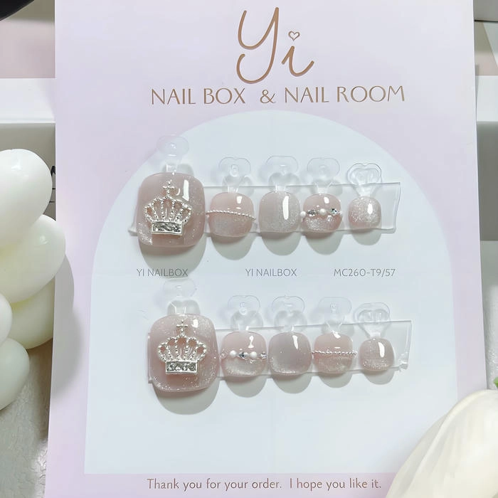Nailbox chân tông nude