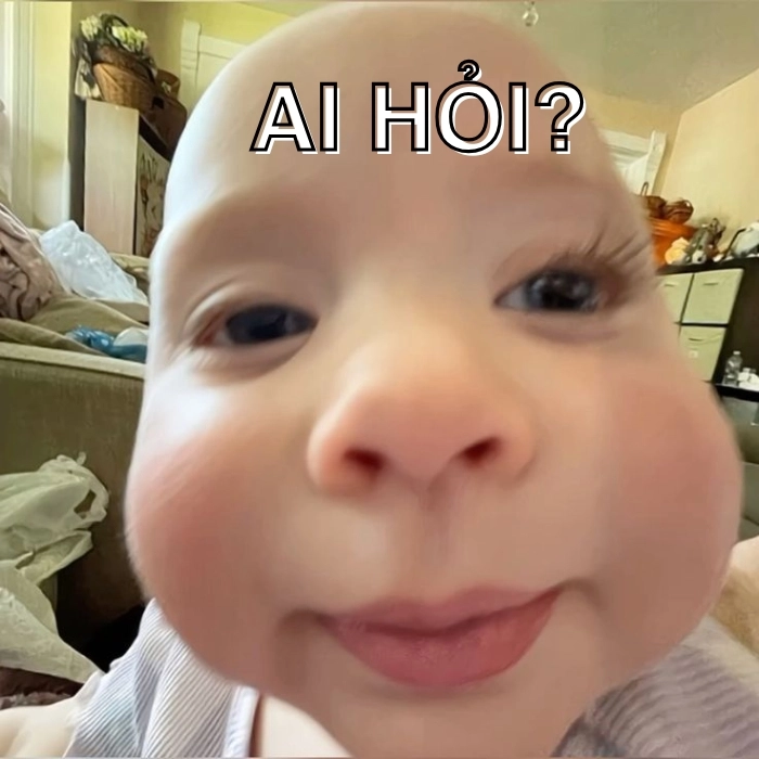 Ai hỏi meme hài hước