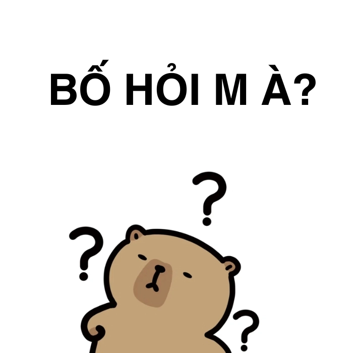 Ai hỏi meme phiên bản hoạt hình
