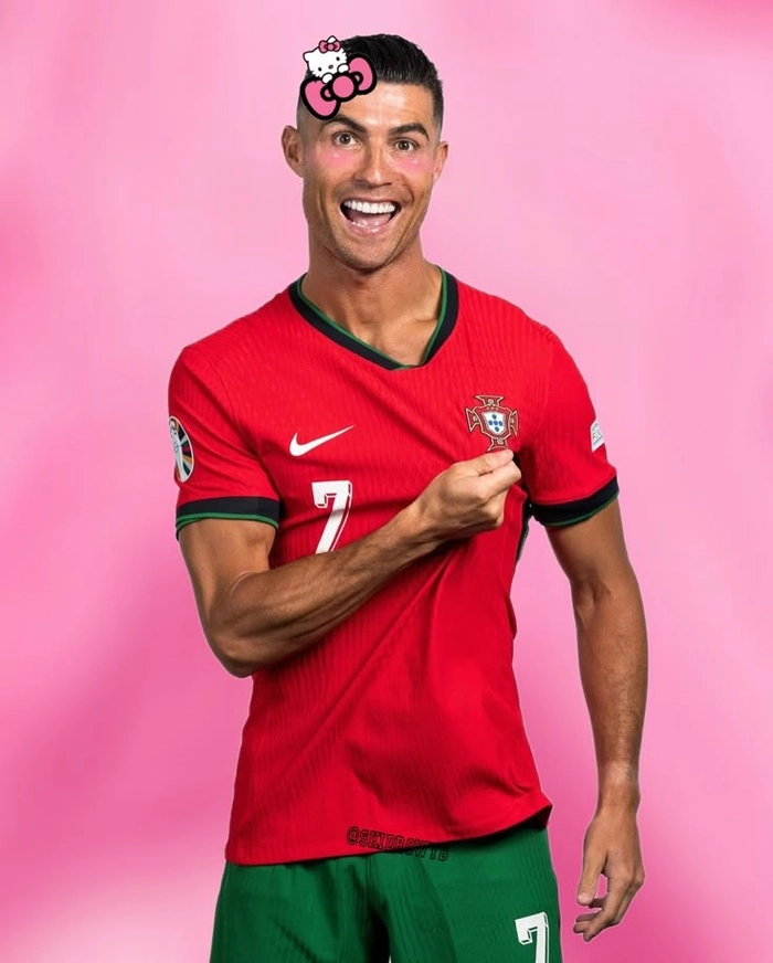 Ảnh Ronaldo meme đúng tâm trạng