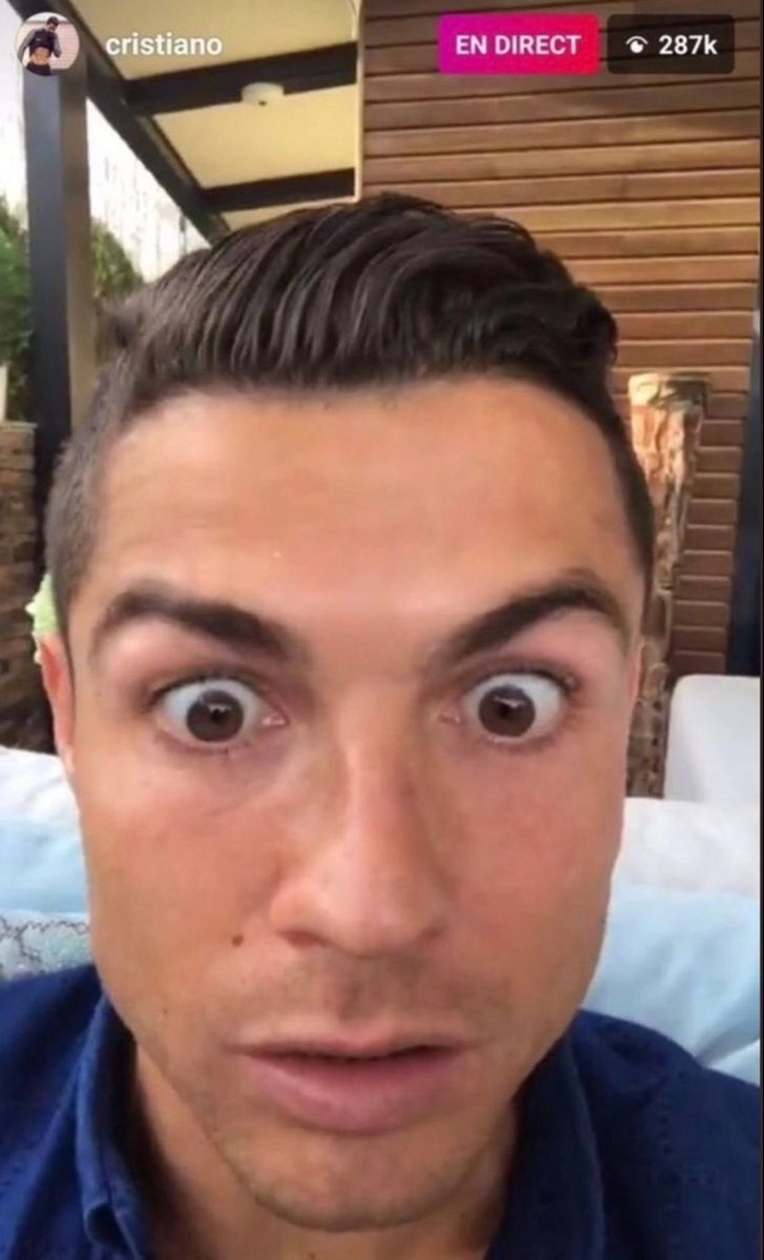Ảnh Ronaldo meme được dùng nhiều nhất