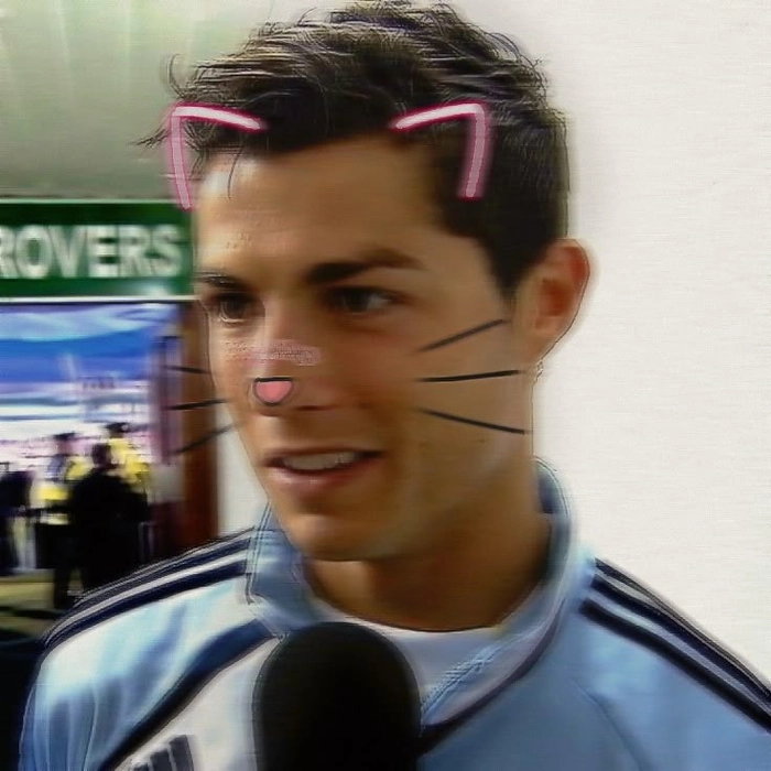 Ảnh Ronaldo meme viral mạng xã hội