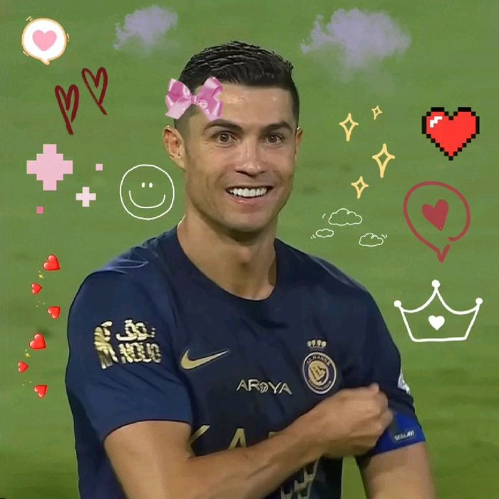 Ảnh meme Ronaldo cực chất