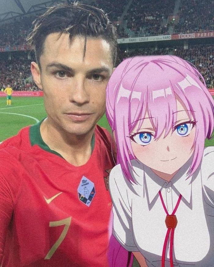 Ảnh meme Ronaldo cực lầy