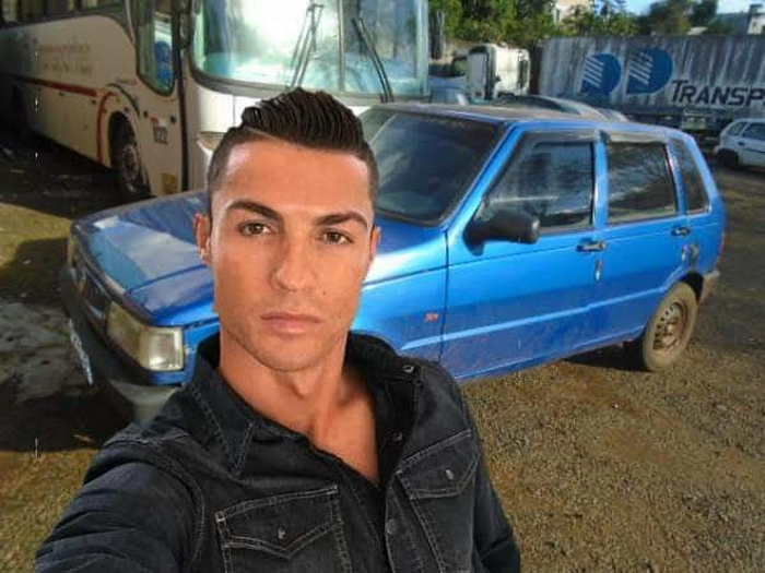 Ảnh meme Ronaldo cực trending
