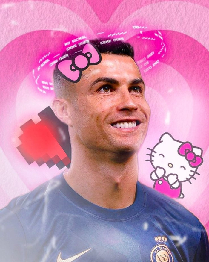 Ảnh meme Ronaldo đa dạng cảm xúc