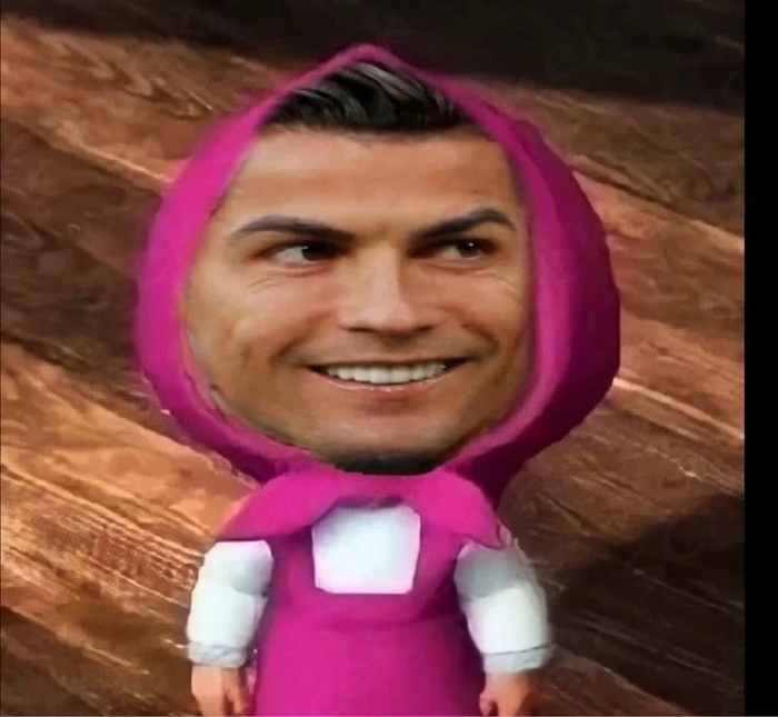 Ảnh meme Ronaldo phản ứng hài