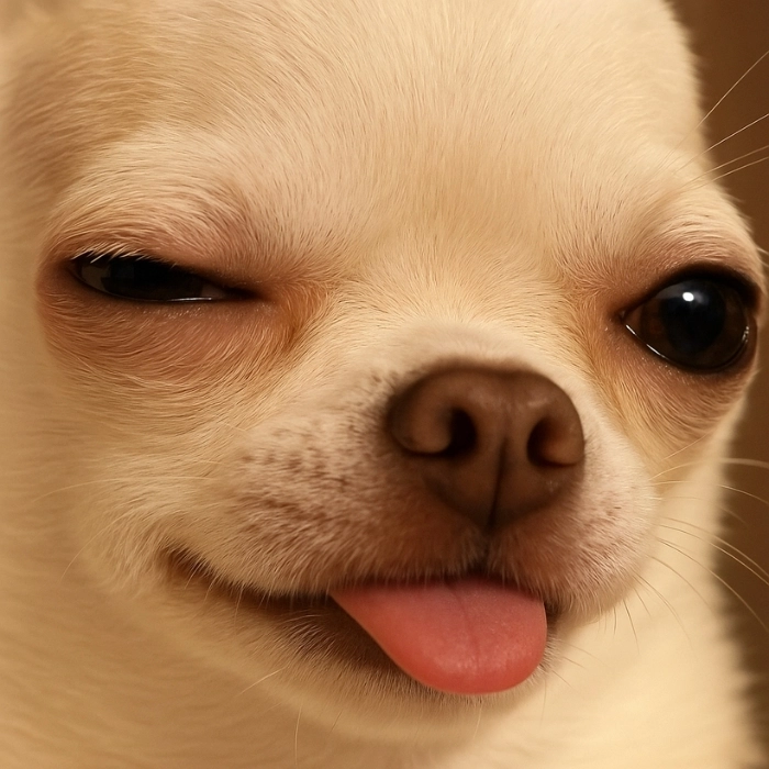 Ảnh meme chó Chihuahua chất lừ
