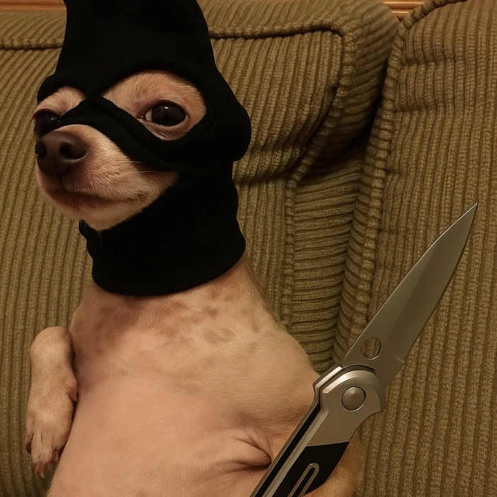 Chihuahua meme dùng cho status