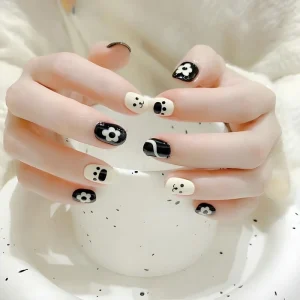 Mẫu nail chân chó dễ thương