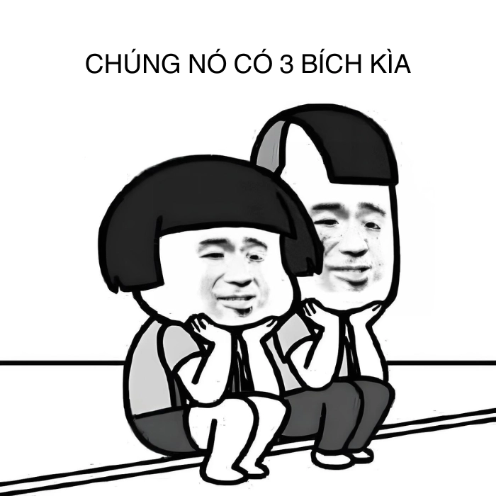 Meme 3 bích đi trước nha