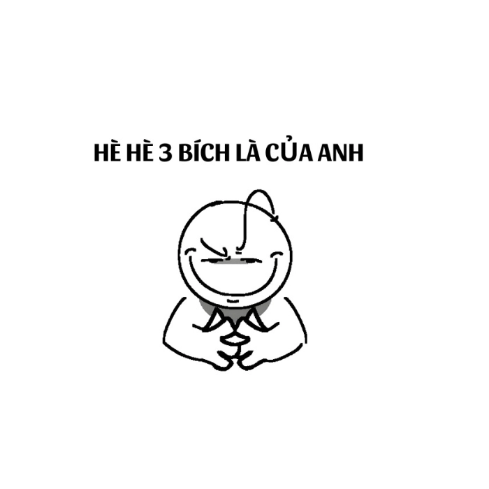 Meme 3 bích gây cười