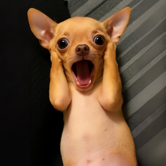 Meme Chihuahua gào thét