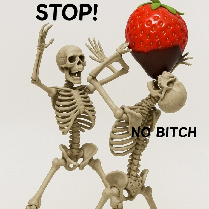Meme Skeleton cực kỳ relatable