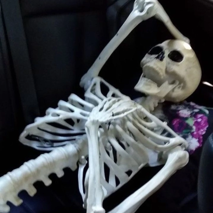 Meme Skeleton viral TikTok