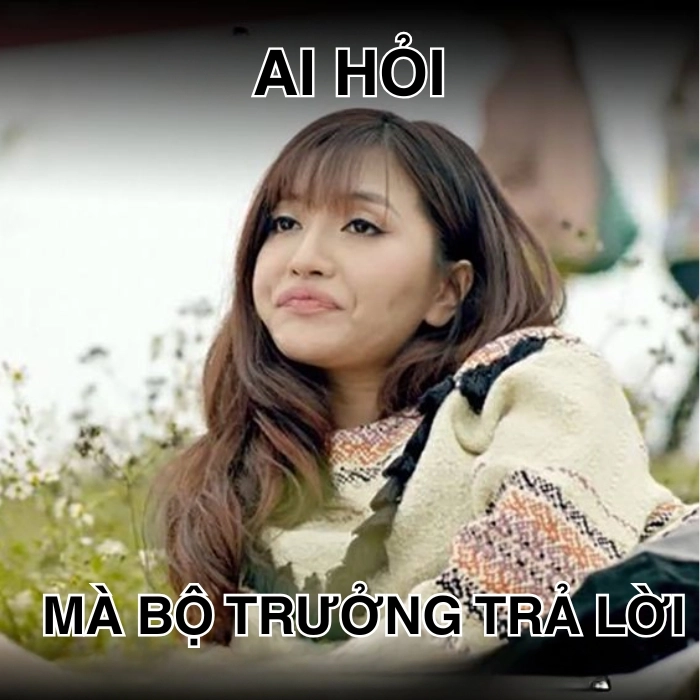 Meme ai hỏi biểu cảm tỉnh