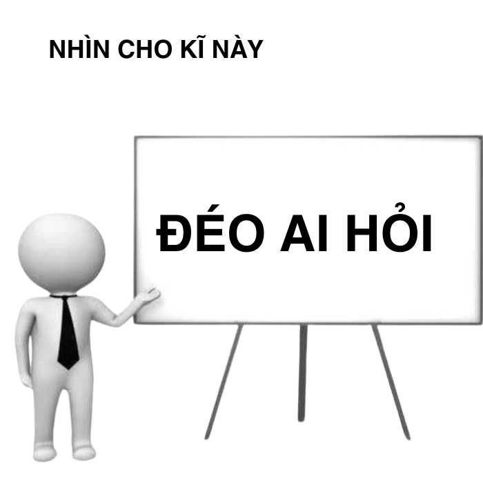 Meme ai hỏi chuẩn cà khịa