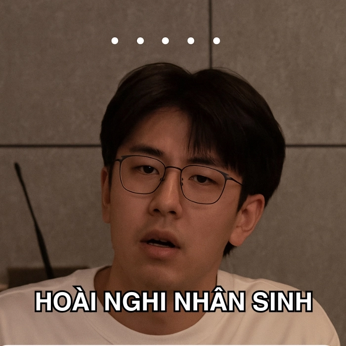 Meme ánh mắt nghi ngờ ngơ ngác