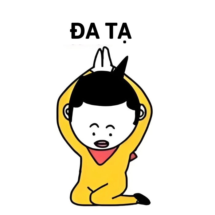 Meme đa tạ dễ thương