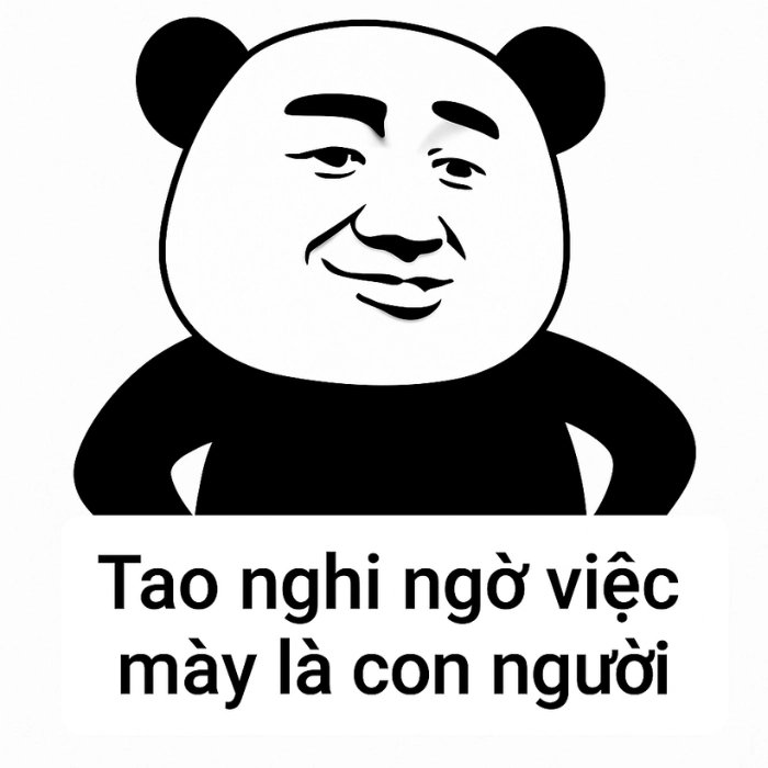 Meme nghi ngờ nhân sinh chuẩn mood