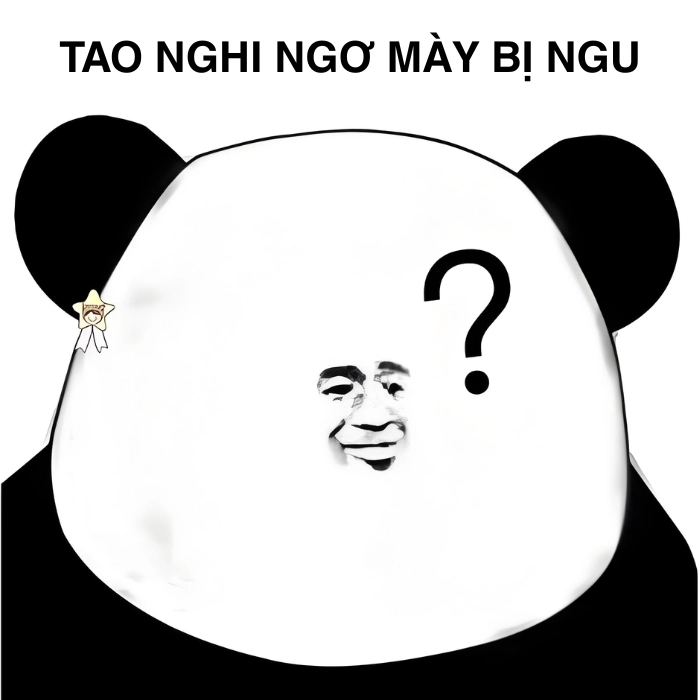 Meme nghi ngờ nhìn đầy ẩn ý