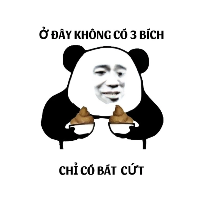 Meme tôi có 3 bích