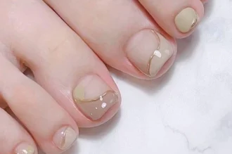 Tuyển chọn 189+ mẫu nail chân trắng da cực xinh cực sang