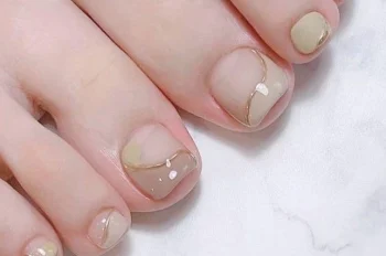 Tuyển chọn 189+ mẫu nail chân trắng da cực xinh cực sang