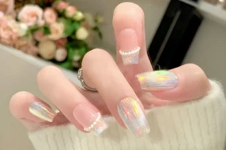 119+ mẫu nail đính ngọc trai đẹp nhẹ nhàng, sang không tưởng