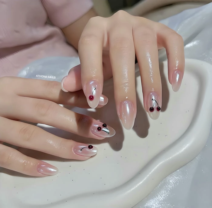 Nail ngọc trai đẹp