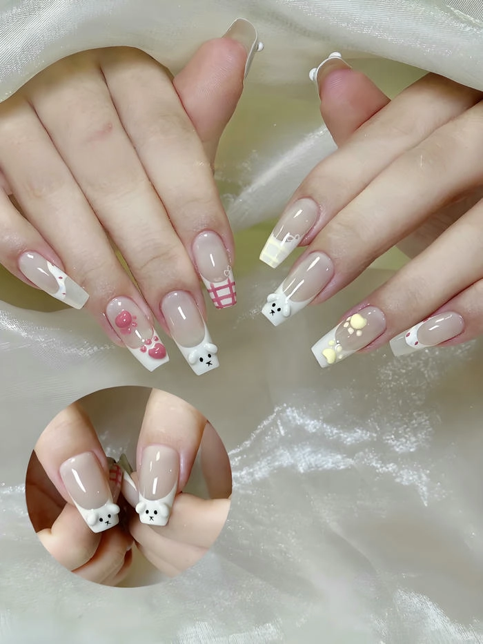 Nail vẽ paw chân chó