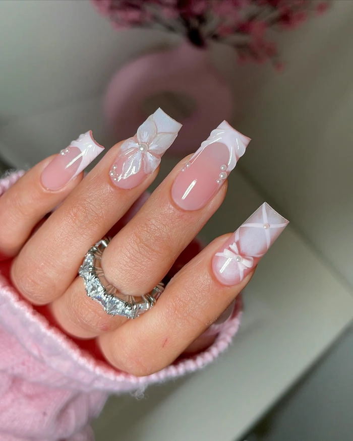 mẫu nail đẹp móng tay giả