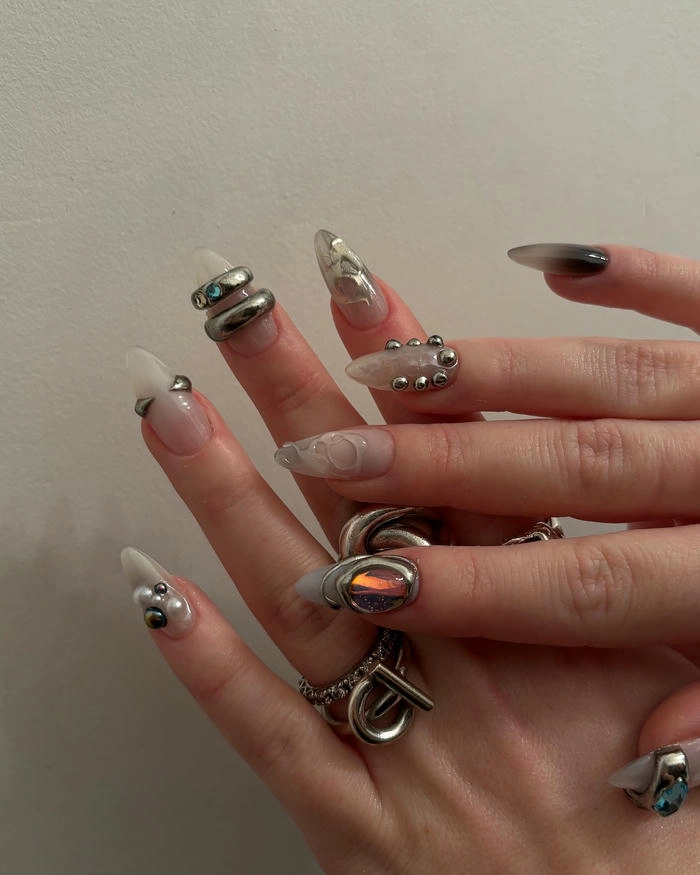 mẫu nail tay chất
